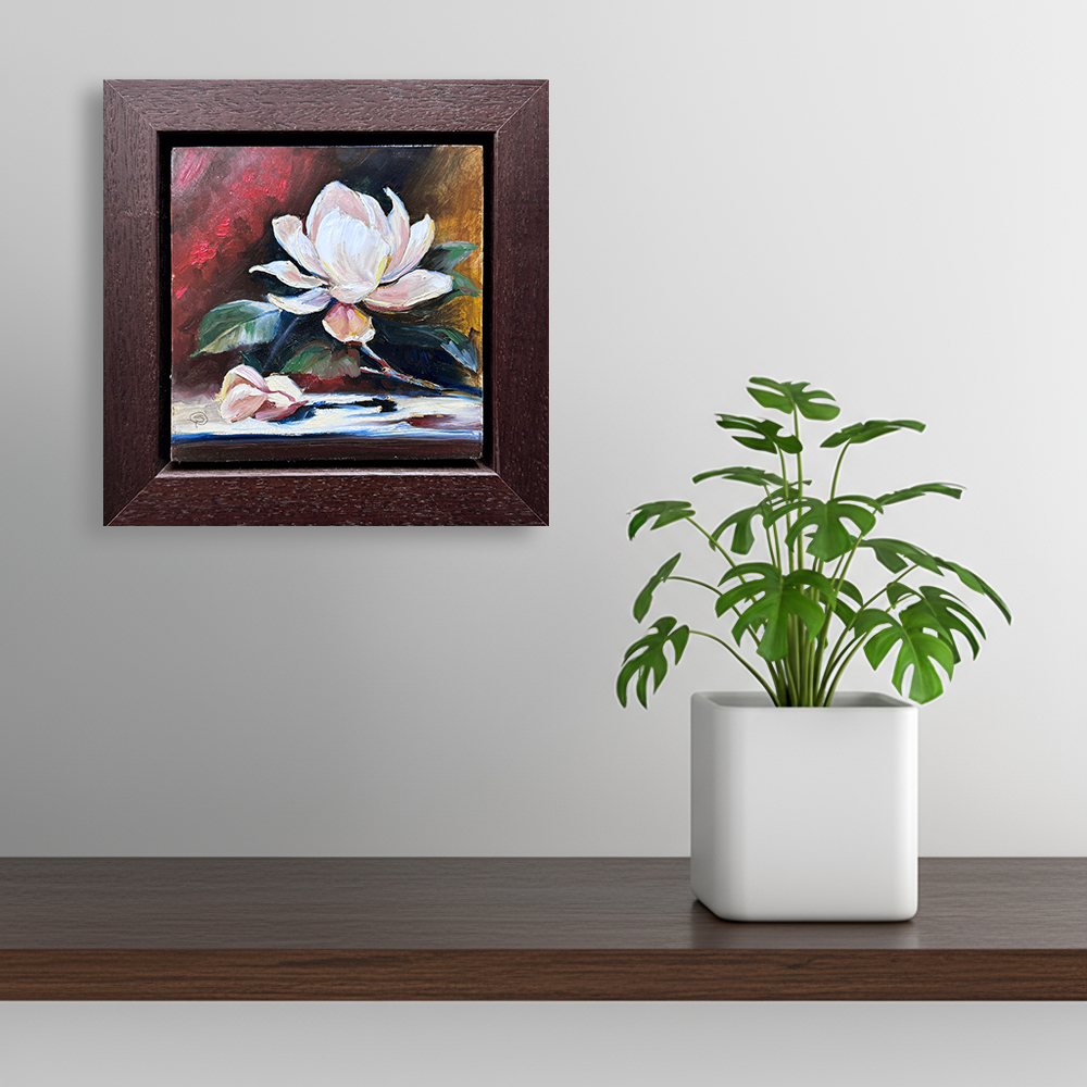 View of picture in situ